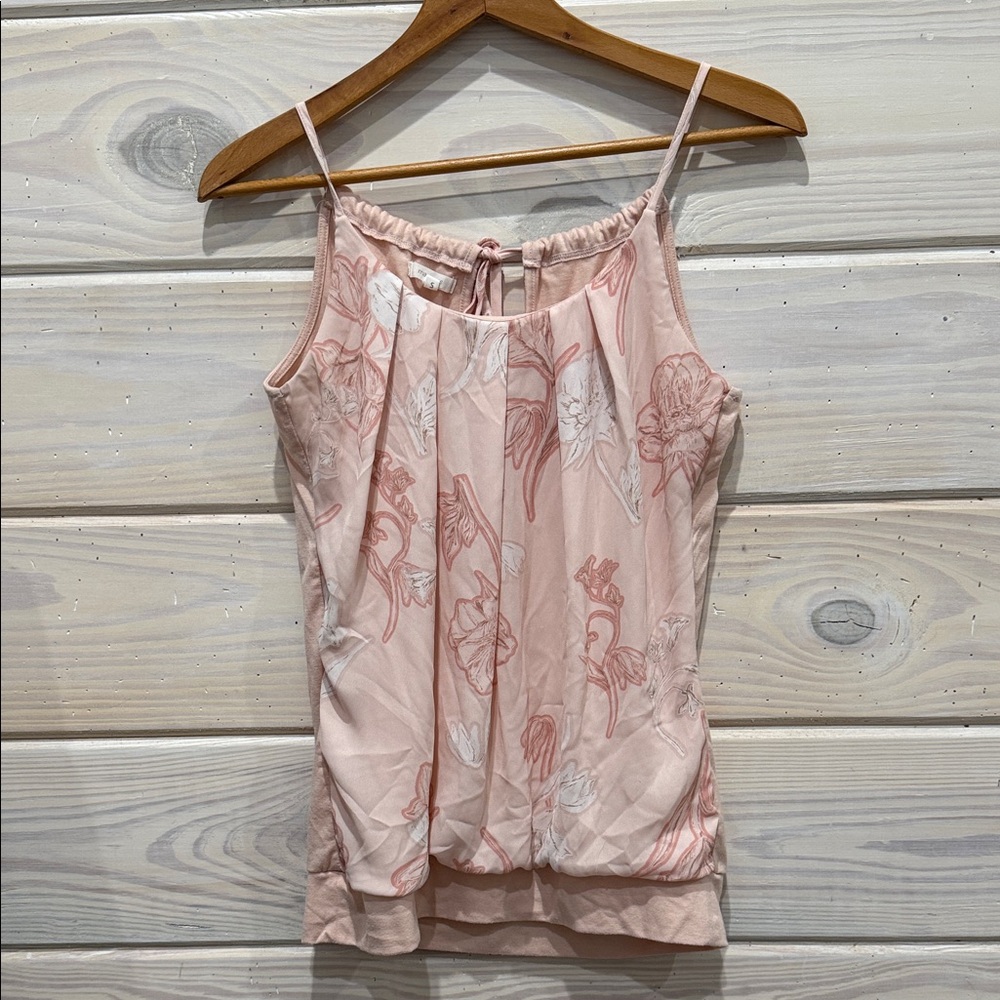 Maurices Light Pink Floral Camisole